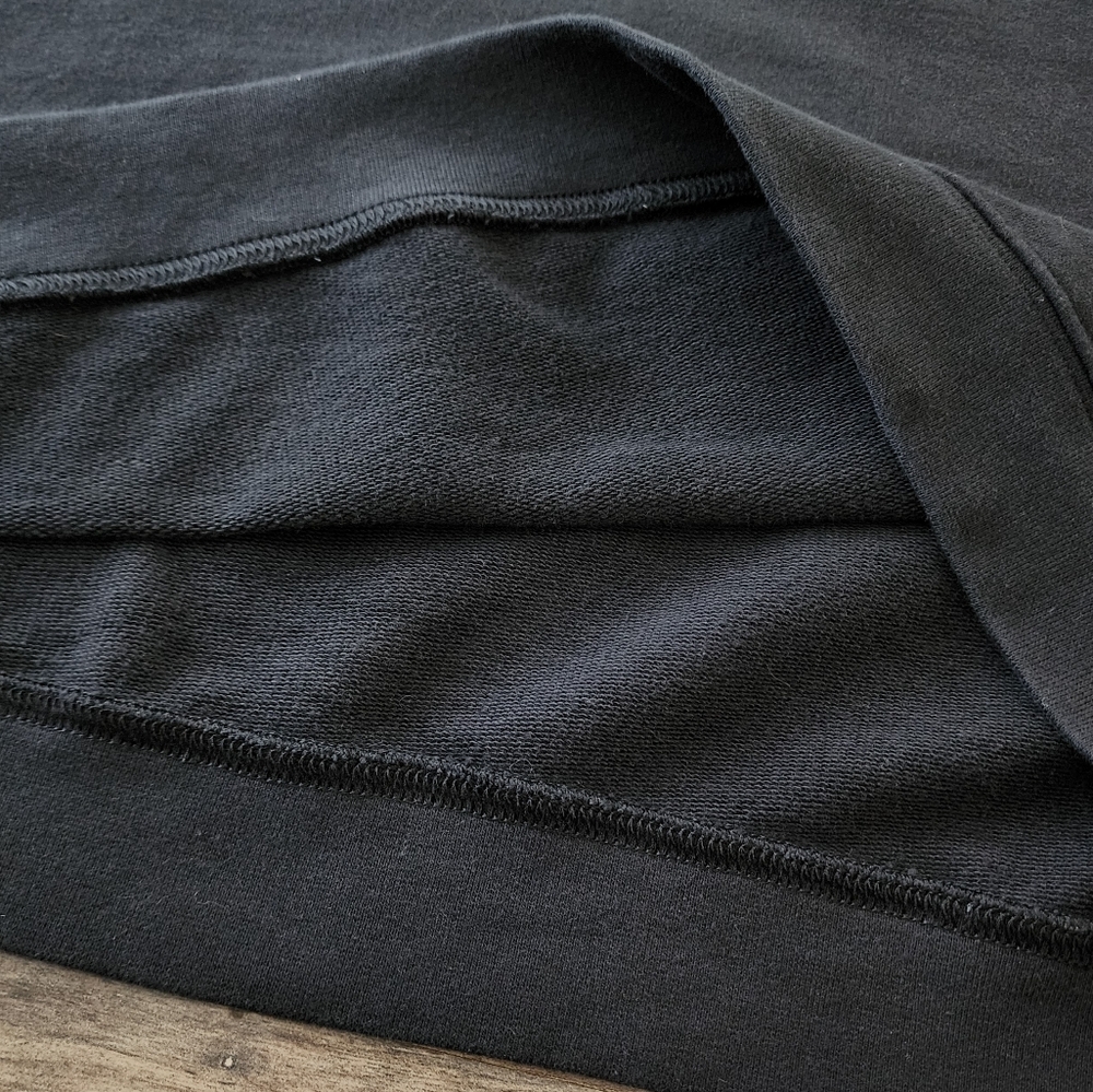 Adidas Essential Cropped Black Pullover Hoodie Women's Large - Picture 14 of 16